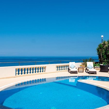 Villa Palma - Sunset Sea Views With Pool, Jacuzzi, Sauna And Games Room メーリッハ エクステリア 写真