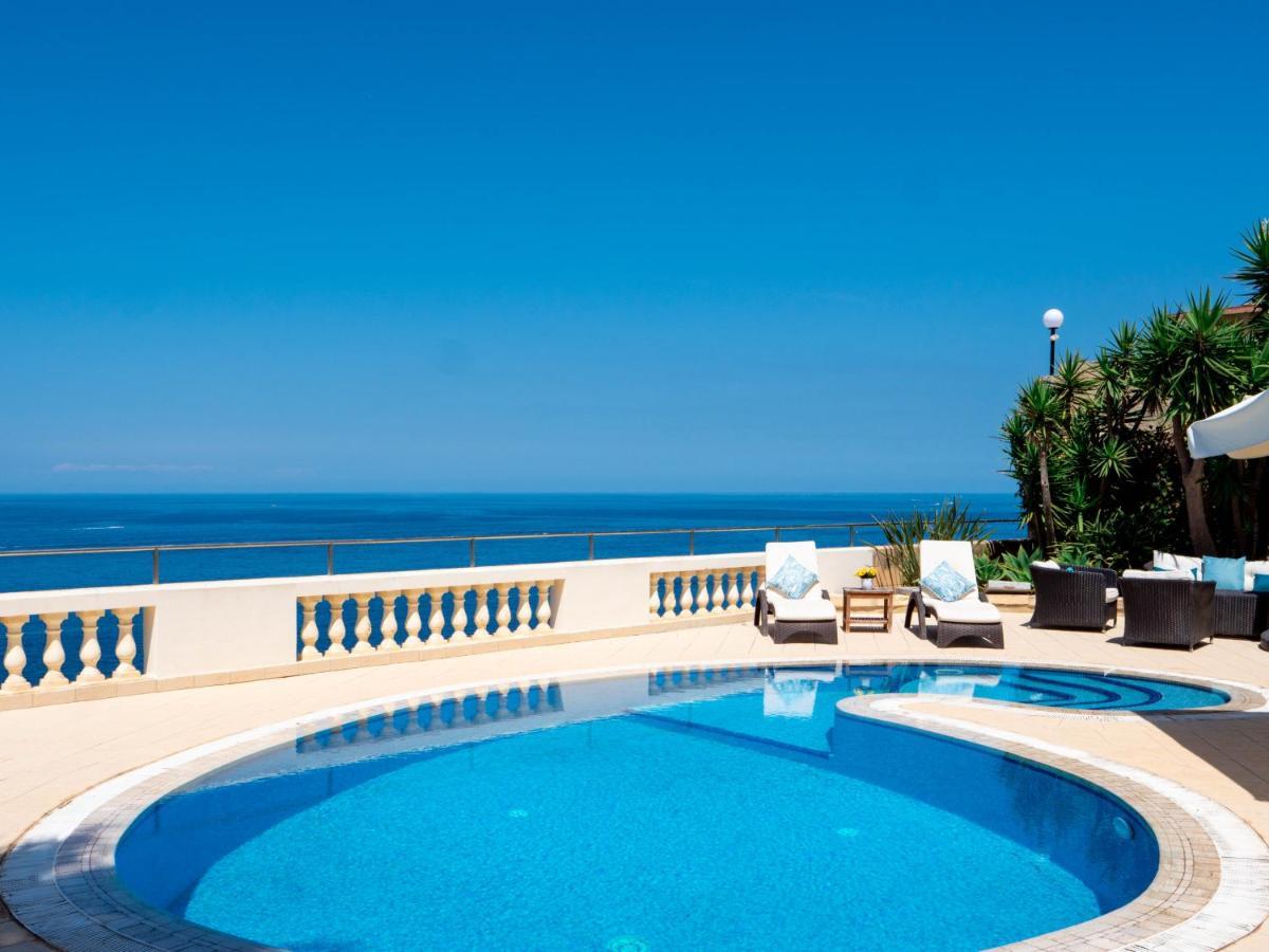 Villa Palma - Sunset Sea Views With Pool, Jacuzzi, Sauna And Games Room メーリッハ エクステリア 写真