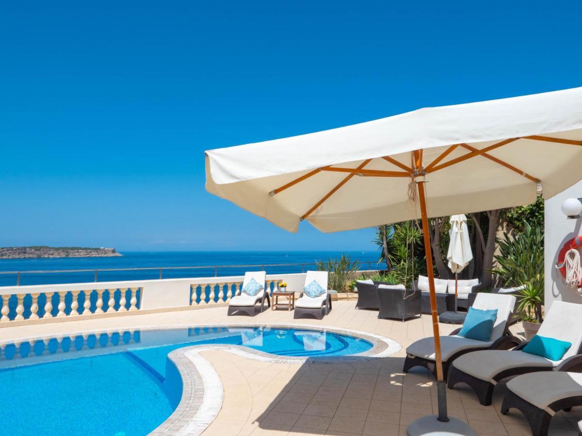 Villa Palma - Sunset Sea Views With Pool, Jacuzzi, Sauna And Games Room メーリッハ エクステリア 写真